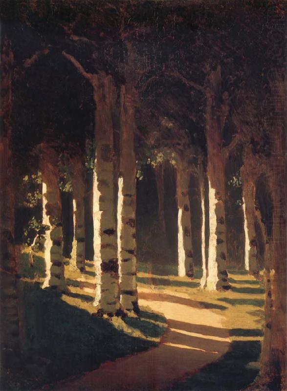 The sun in the park, Arkhip Ivanovich Kuindzhi